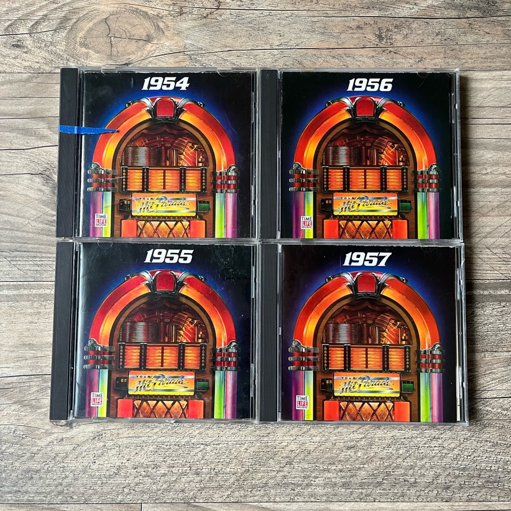 4 Time Life Music Your Hit Parade CDs